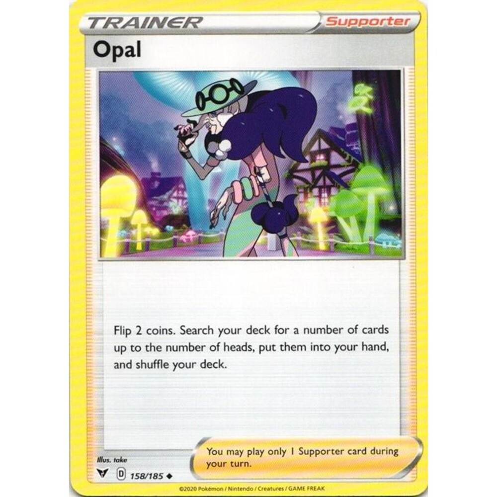 Opal #158 Pokemon Vivid Voltage
